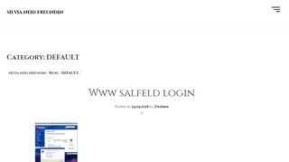 
                            10. Www salfeld login - pgsport.nu