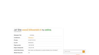 
                            1. www2.klikwereld.nl onlineklas