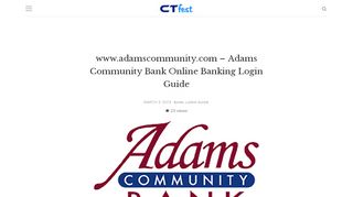 
                            5. www.adamscommunity.com - Adams Community …