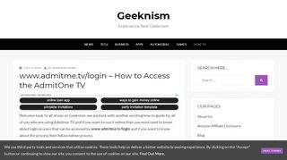 
                            5. www.admitme.tv/login - How to Access the …