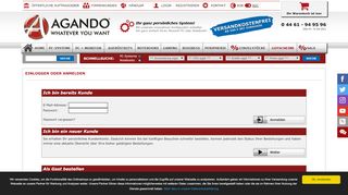 
                            3. www.agando-shop.de