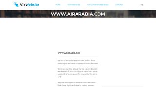 
                            7. www.airarabia.com - Air Arabia - Book cheap flights and ...