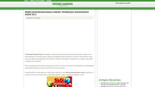 
                            7. WWW.ANIVERSARIOASSAI.COM.BR, PROMOÇÃO …