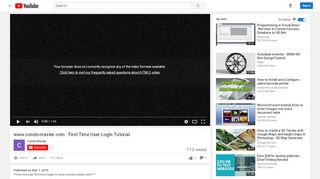 
                            3. www.condo-master.com : First Time User Login Tutorial ...