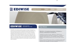 
                            9. www.ediwise.com - Ediwise