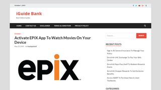 
                            7. www.epixhd.com/watch-roku - Activate EPIX App …