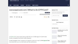 
                            4. www.eppicard.com | What Is An EPPICard? | BrokeMeNot
