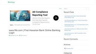 
                            5. www.fhb.com | First Hawaiian Bank Online Banking Login ...