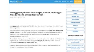 
                            7. www.ggnpunjab.com GGN Punjab Job Fair 2018 Rojgar ... - Mollad