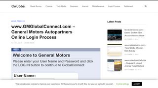 
                            5. www.GMGlobalConnect.com - General Motors …