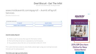 
                            7. www.insideaveritt.com/epayroll - Averitt ePayroll Services - Deal ...