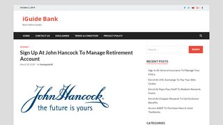 
                            8. www.jhancockpensions.com - Sign Up At John …