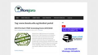 
                            11. www.ksusta.edu.ng/student portal Archives - MoreJara Naija ...