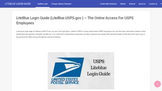 
                            9. WWW.LITEBLUE.USPS.GOV - Liteblue Login USPS …