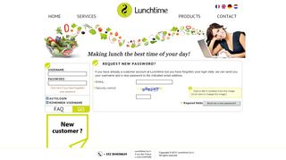 
                            3. www.lunchtime.lu - Password