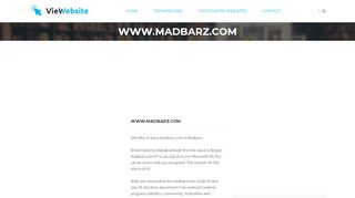 
                            7. www.madbarz.com - Madbarz - Get fit and stay fit. Anytime ...