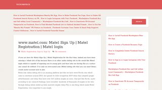 
                            4. www.mate1.com: Mate1 Sign Up | Mate1 Registration | Mate1 ...