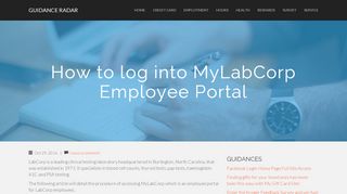 
                            5. www.mylabcorp.com: How to log into LabCorp …