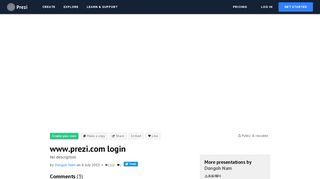 
                            4. Www.prezi.com login