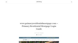 
                            7. www.primaryresidentialmortgage.com - Primary Residential ...