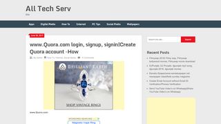 
                            5. www.Quora.com login, signup, signin|Create Quora account ...