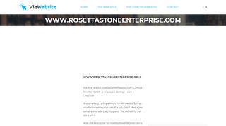 
                            4. www.rosettastoneenterprise.com - Official …