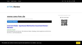 
                            3. www.sms-hm.de - Internet-Filiale - Sparkasse …