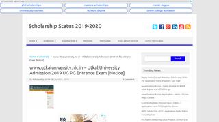 
                            5. www.utkaluniversity.nic.in – Utkal University Admission ...