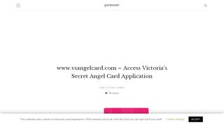 
                            6. www.vsangelcard.com - Access Victoria’s Secret Angel Card ...