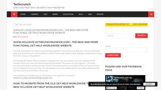 
                            4. WWW.XCLUSIVE.GETHELPWORLDWIDE.COM – THE NEW AND …