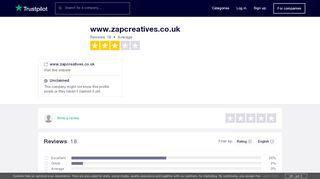 
                            7. www.zapcreatives.co.uk Reviews | Read Customer Service ...