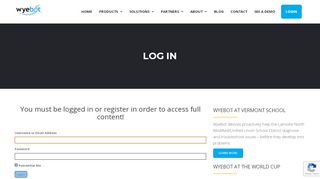 
                            1. Wyebot Partner Log In | Access Your Partner Account