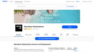 
                            5. Wyndham Destinations Careers and Employment | Indeed.com