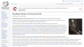 
                            7. Wyndham Portal, 1st Viscount Portal - Wikipedia