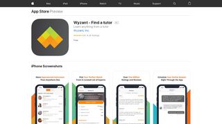 
                            7. ‎Wyzant - Find a tutor on the App Store - apps.apple.com