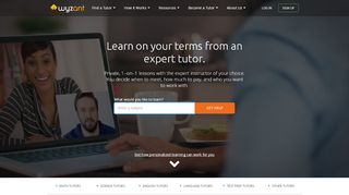 
                            1. Wyzant: Find Private Tutors at Affordable Prices, In ...