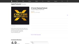 
                            6. X Factor Roping Podcast on Apple Podcasts