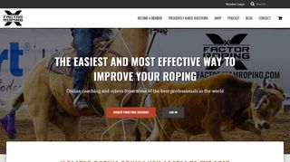 
                            1. X Factor Roping: Team Roping Training Videos and Highlights