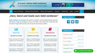 
                            6. X-Invest: Online Geld verdienen – Community, Monitor ...
