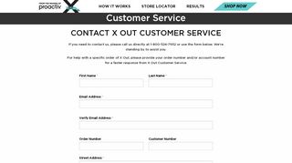 
                            2. X Out® Phone Number & Customer Service | X Out®