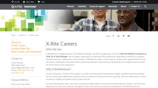 
                            6. X-Rite Careers and Job Opportunities | Danaher Career Portal