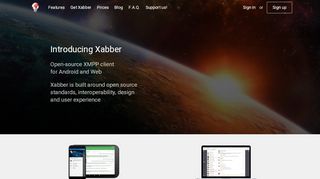 
                            8. Xabber - open-source XMPP client for Android and Web