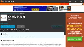 
                            5. Xactly Incent Reviews and Pricing 2019 - sourceforge.net