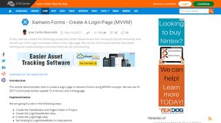 
                            9. Xamarin.Forms - Create A Login Page (MVVM)