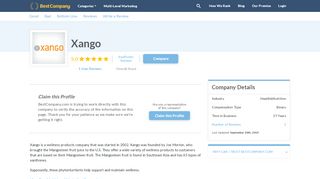
                            3. Xango Reviews | Multi-Level Marketing Companies | …