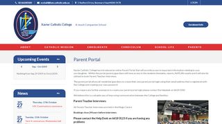 
                            4. Xavier Catholic College | » Parent Portal