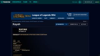 
                            6. Xayah | League of Legends Wiki | FANDOM powered by Wikia
