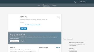 
                            5. xbAV AG | LinkedIn
