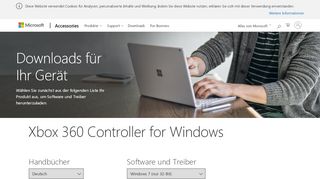 
                            8. Xbox 360 Controller for Windows | Downloads für Ihr Gerät ...