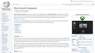 
                            8. Xbox Console Companion - Wikipedia